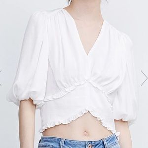 Urban Revivo - cropped blouse
